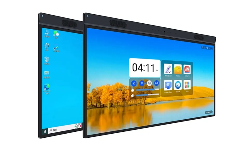 แกนหลักของห้องเรียนอัจฉริยะ: จอแบนแบบโต้ตอบระบบสัมผัสแบบ Capacitive เปลี่ยนรูปแบบการสอนที่ 